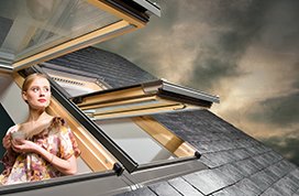  Окна для крыши с комбинированной системой открывания