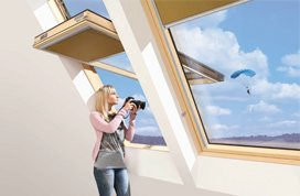  Окна с приподнятой осью поворота створки