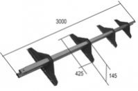 Снегозадержатель трубчатый 3м