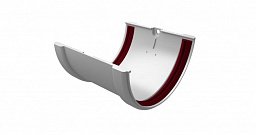 Соединитель желобов  ПВХ Grand Line