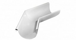 Угол желоба внешний 135гр, 125 мм