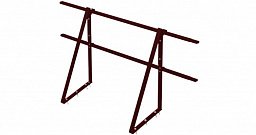 Ограждение кровельное Optima без снегозадержателя 0,65х2м