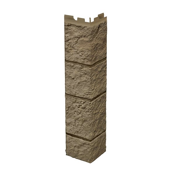 Угол наружный Solid SandStone Light Brown