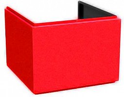 Фасадная кассета открытого типа угловая(У)/ П-образная (П)