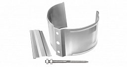 Кронштейн трубы на кирпич 90 мм