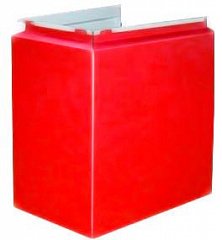 Фасадная кассета закрытого типа угловая(У)/ П-образная (П)