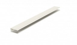 Планка финишная белая