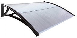 Козырьки Krovent из поликарбоната 1500х1080х320 усиленый