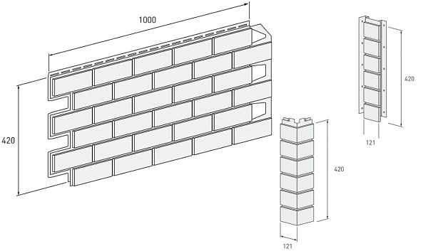 Панель Solid Brick