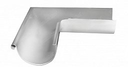 Угол желоба внешний 90гр, 125 мм