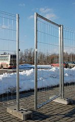 Калитка временного ограждения